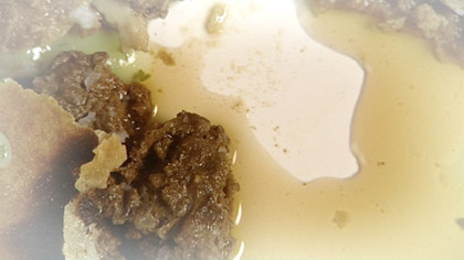 Black, White & Green – the way of pie, still: “Looks very hot there… Very hot…”