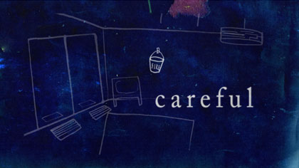 Careful, still: *Careful* front title card