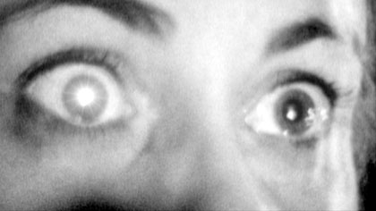 Half Life, still: In a moment of passion / panic Fraulein Stromkreis triggers an alarm