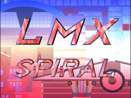 LMX Spiral, still: *LMX Spiral* front title card. ‘London Market eXcess’ – a term used in the insurance industry during the eighties to describe the practice of re-insuring a policy over and over again, decreasing the premium at each turn in the ‘spiral’ and therefore increasing the risk that there might not be enough left to meet actual claims.
