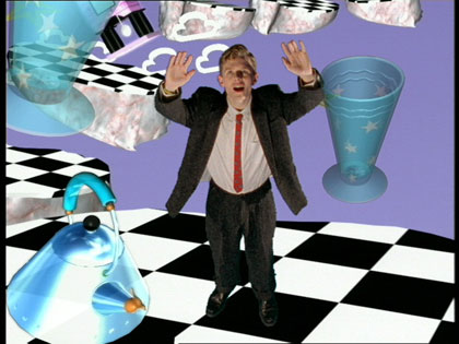 LMX Spiral, still: Greed is Good.