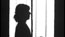 Half Life, still 13: Ms Szminka (Fiona Staniland) collates and files Mr Marker’s data